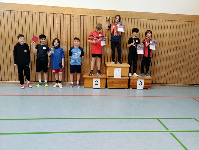 Siegerehrung, Jungen AK2