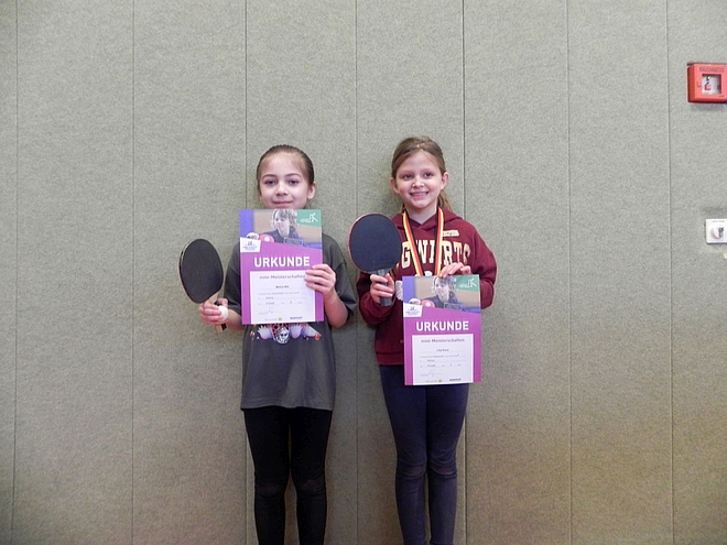 Ehrung, Mädchen Altersklasse 3