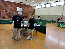 Blick in die Halle