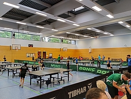 Blick in die Halle Blick in die Halle