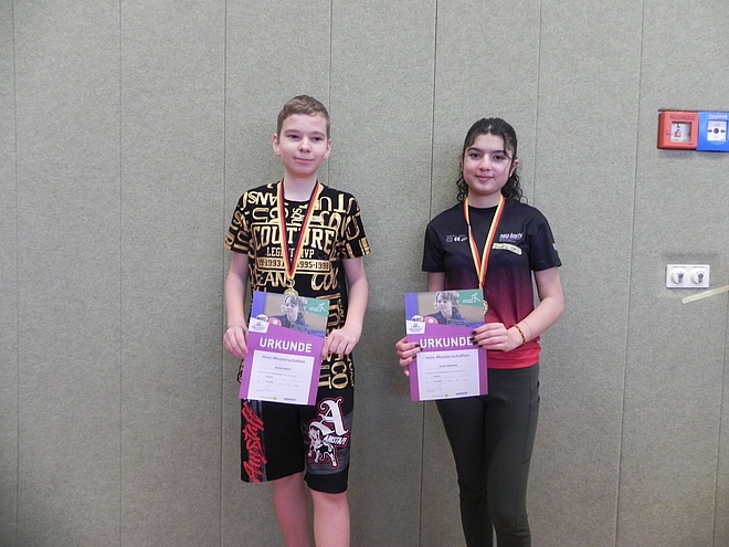 Ehrung, Mädchen und Jungen Altersklasse 0