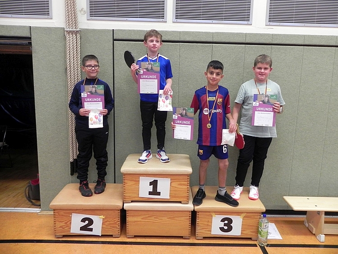 Ehrung, Jungen 9-10 Jahre