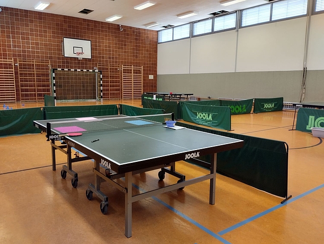 Die Halle wartet